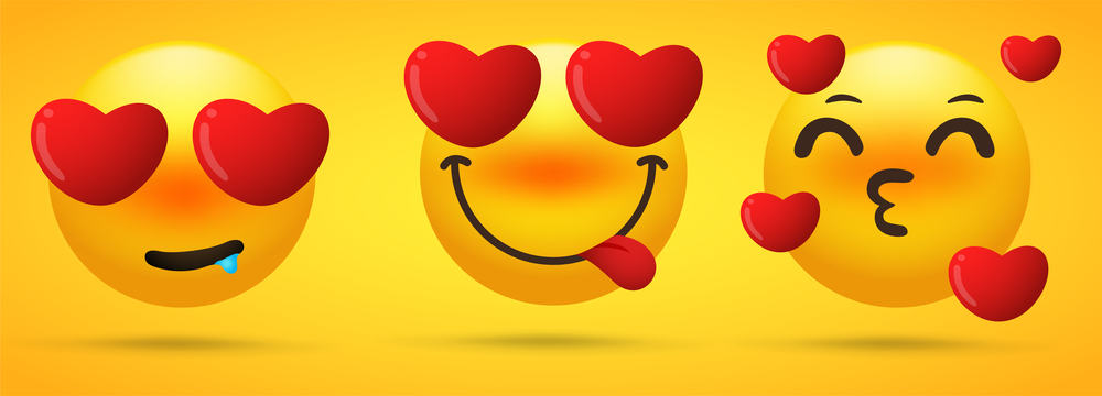 love emojis