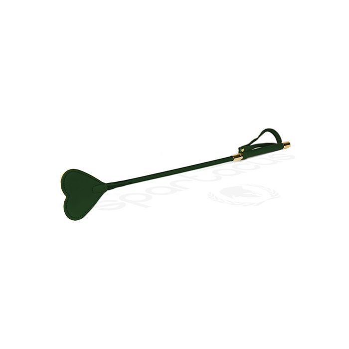 spartacus-pu-riding-crop-with-plush-heart-shaped-tip-green