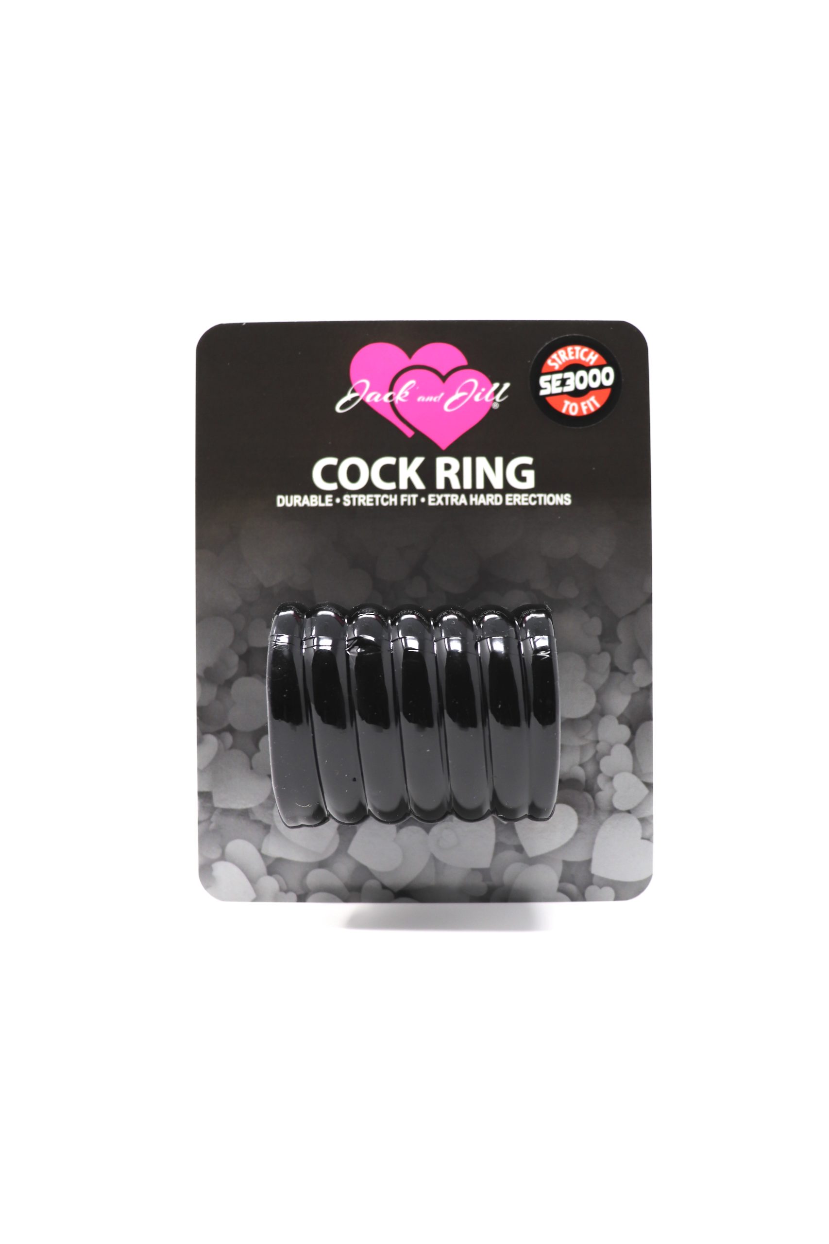 Jack and Jill Cage Black cock ring