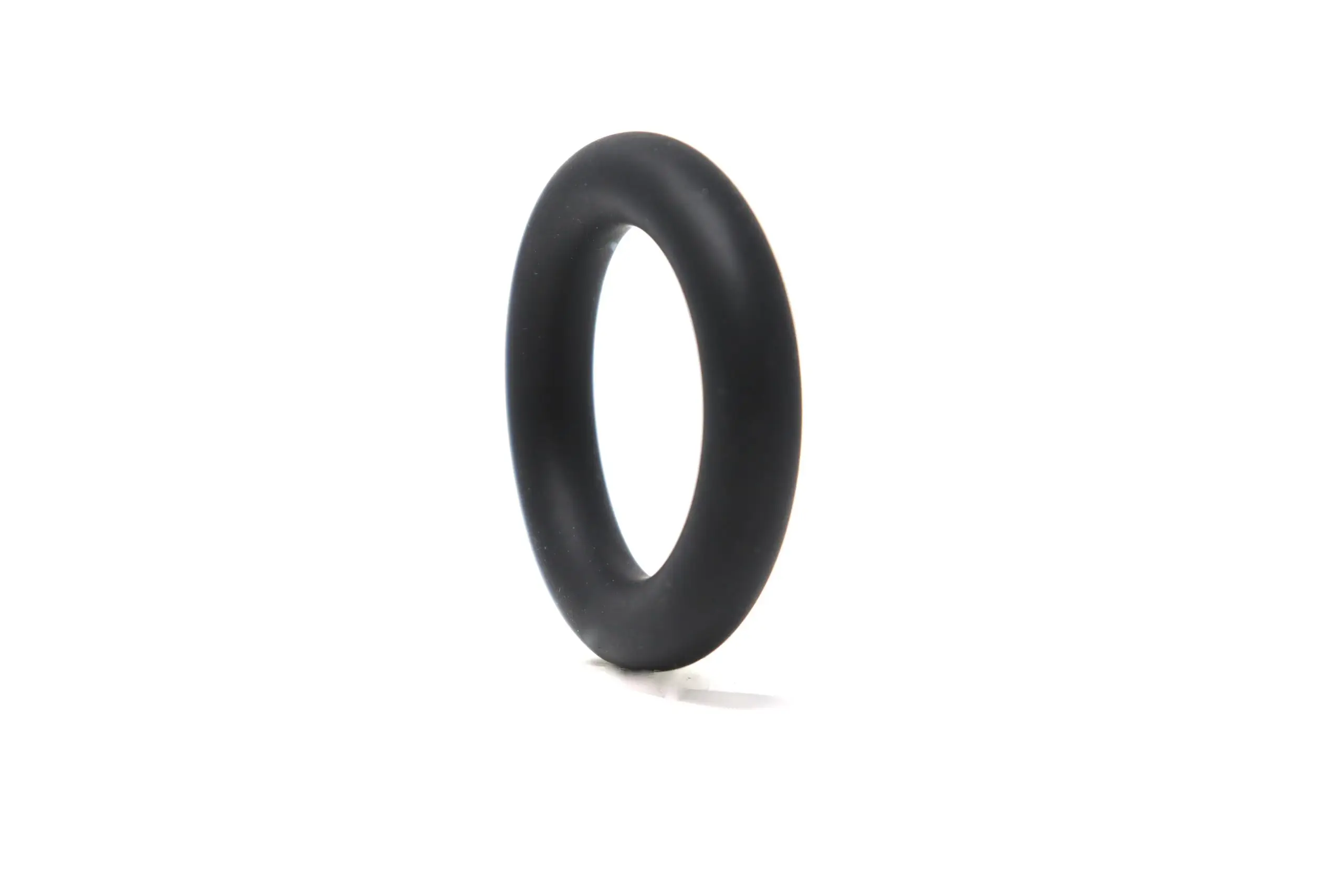 Jack and Jill Gasket Black Silicone Medium-1.5" cock ring