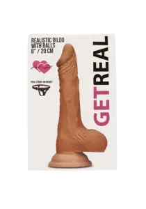 GetReal Dildo w Balls 210x300 1