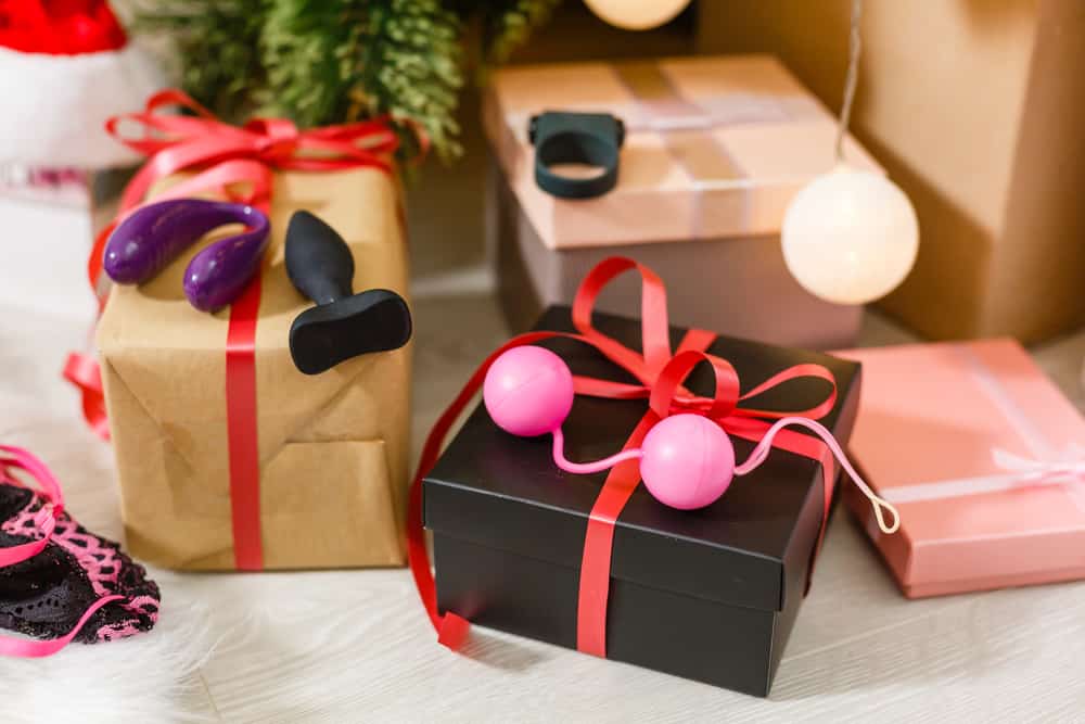 Sex Toys in Holiday Gift Boxes