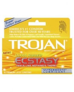 Trojan Ribbed Condoms