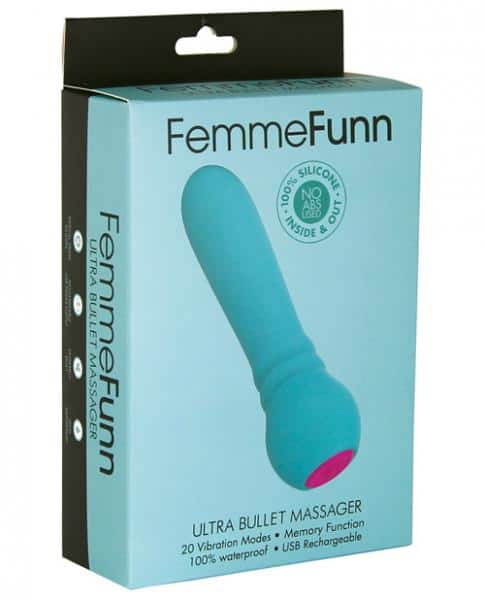 Femme Funn Ultra Bullet Massager Turquoise Vibrator