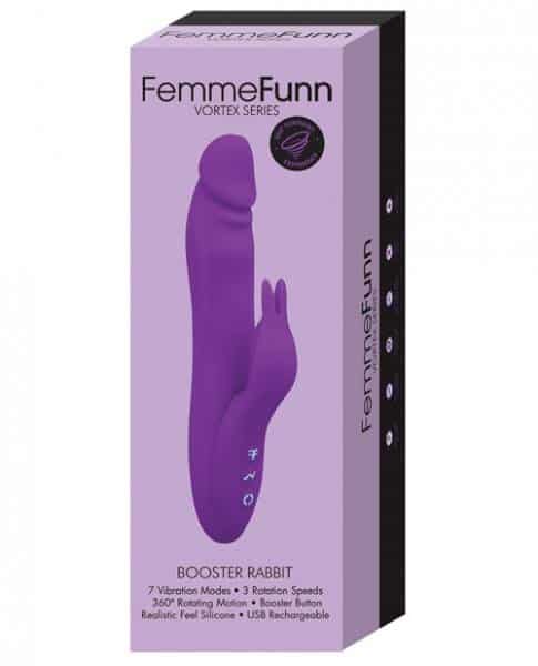 Femme Funn Booster Rabbit Purple Vibrator