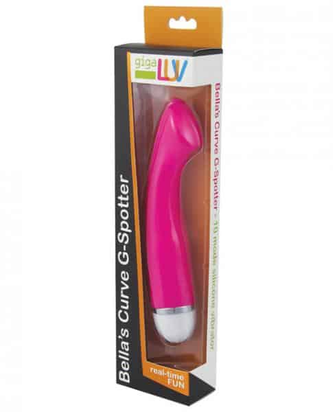 GigaLuv Bella's Curve G Spotter Pink Vibrator