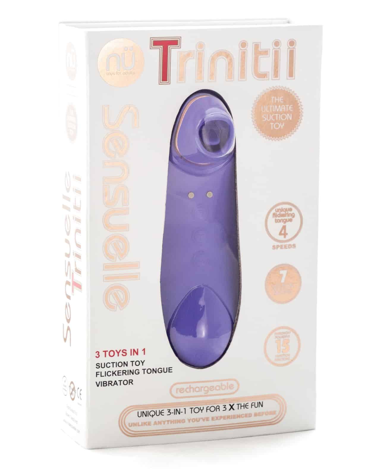 Sensuelle Trinitii Tongue Vibe Ultra Violet