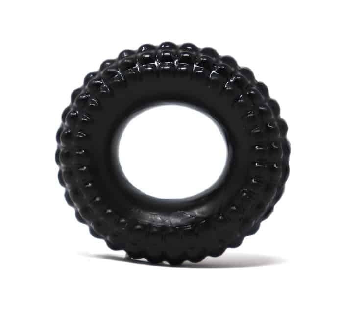 Jack and Jill Radial Black Cock Ring