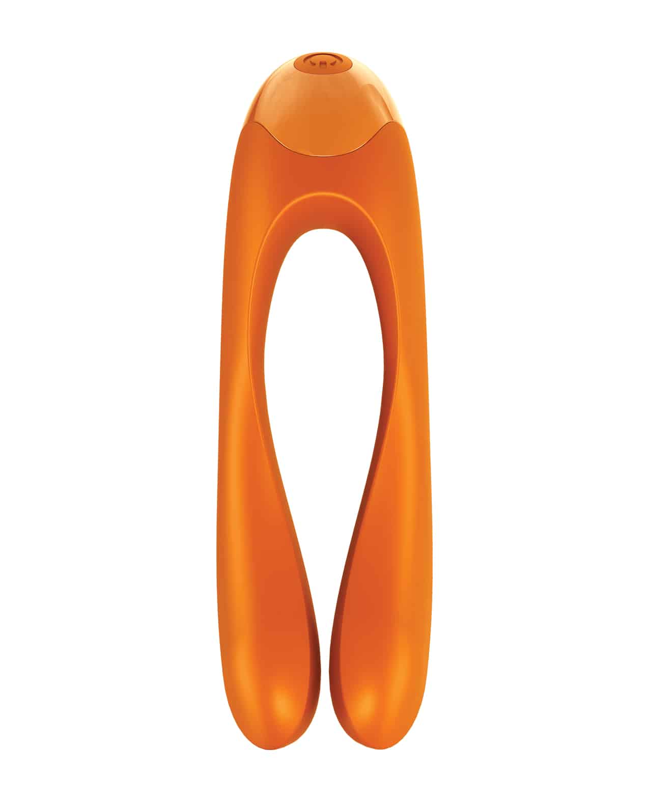 Satisfyer Candy Cane Orange Finger Vibrator