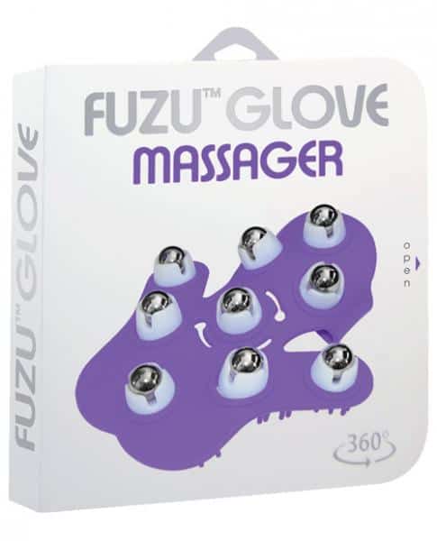 Fuzu Glove Massager Neon Purple