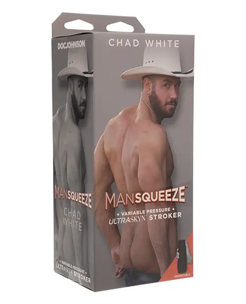 Main Squeeze ULTRASKYN Ass Stroker Chad White
