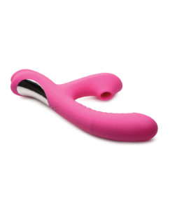 Curve Novelties Power Bunnies Come Hither Suction Vibrator Pink