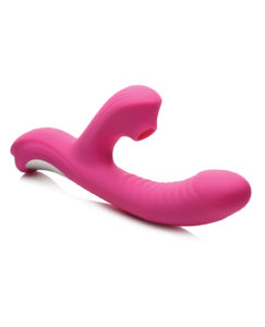 Curve Novelties Power Bunnies Come Hither Suction Vibrator Pink