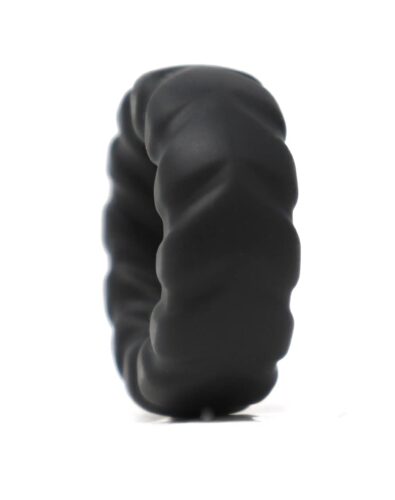 Jack and Jill Cock Ring Silicone Fat Tire Black
