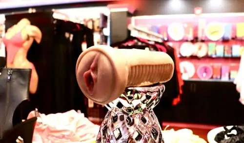 Porn Star Masturbator on a stand 1