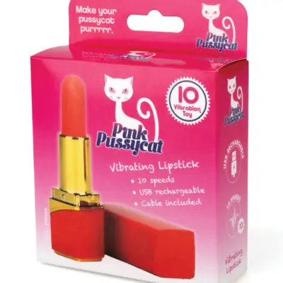 Pink Pussycat Vibrating Lipstick