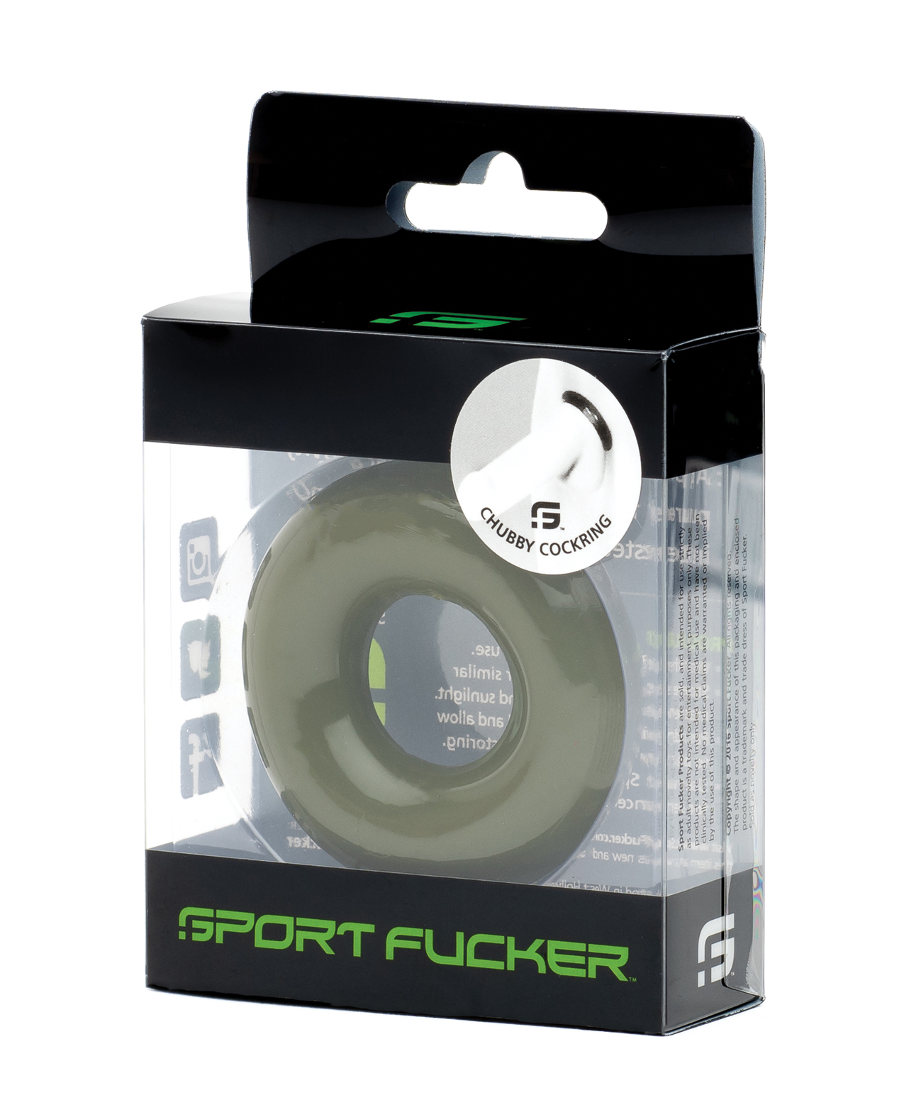 Sport Fucker Chubby Cockring Army Green