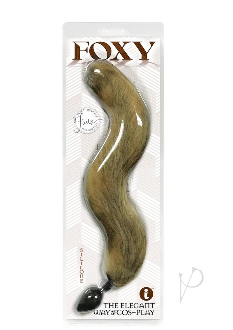 Gold Fox Foxy Fox Tail Silicone Butt Plug