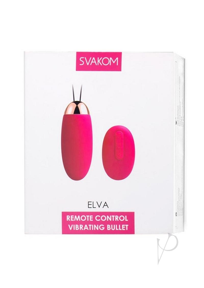 Svakom Elva Vibrator - Pink/Gold