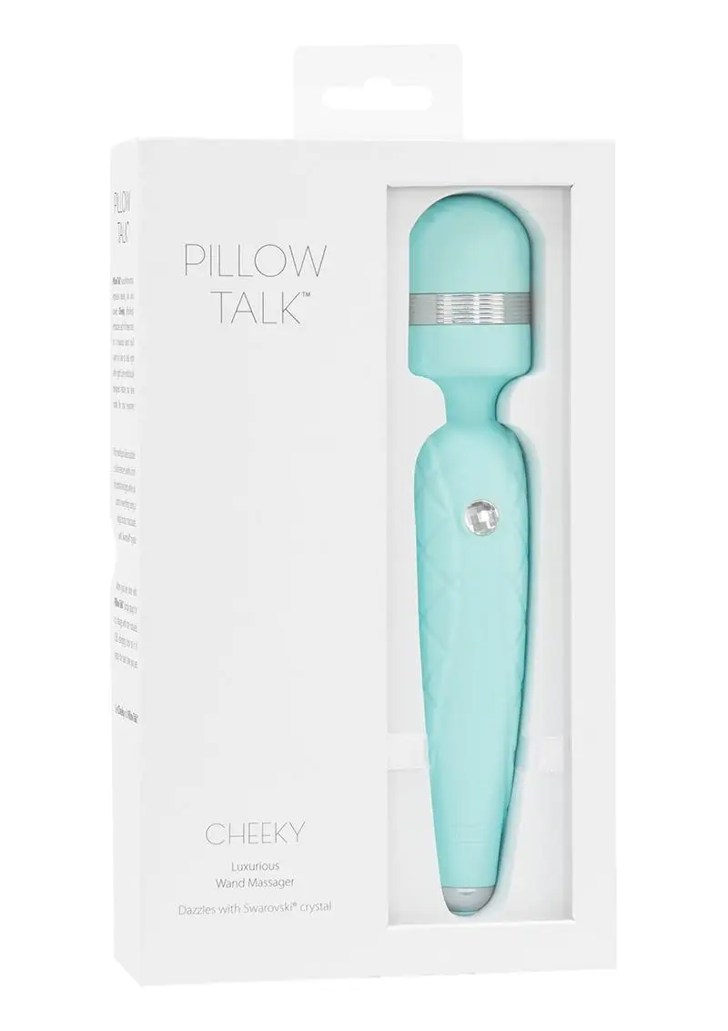 Pillow Talk Cheeky Wand in Teal