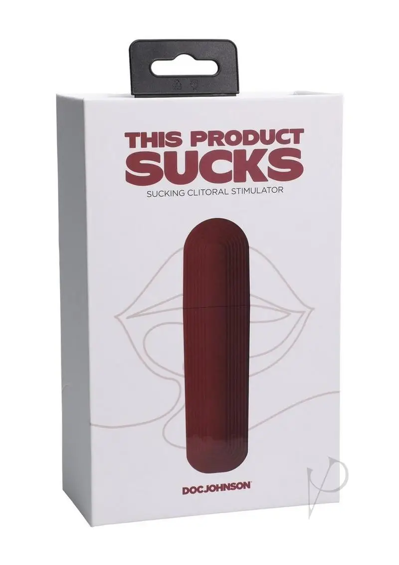 THIS PRODUCT SUCKS Lipstick Suction Toy Red