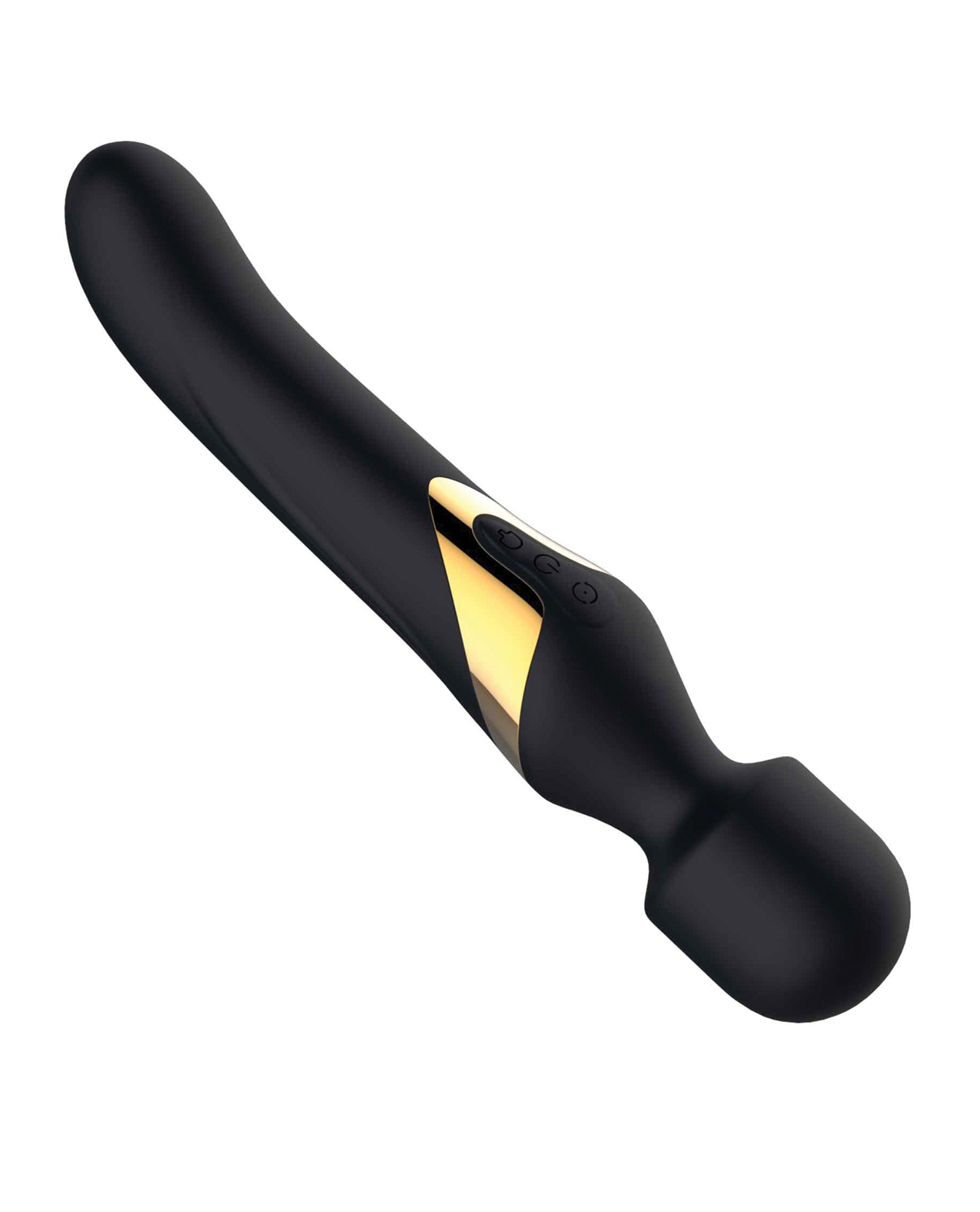 Buy Best Dorcel Dual Orgasms Wand Vibrator - Black/Gold
