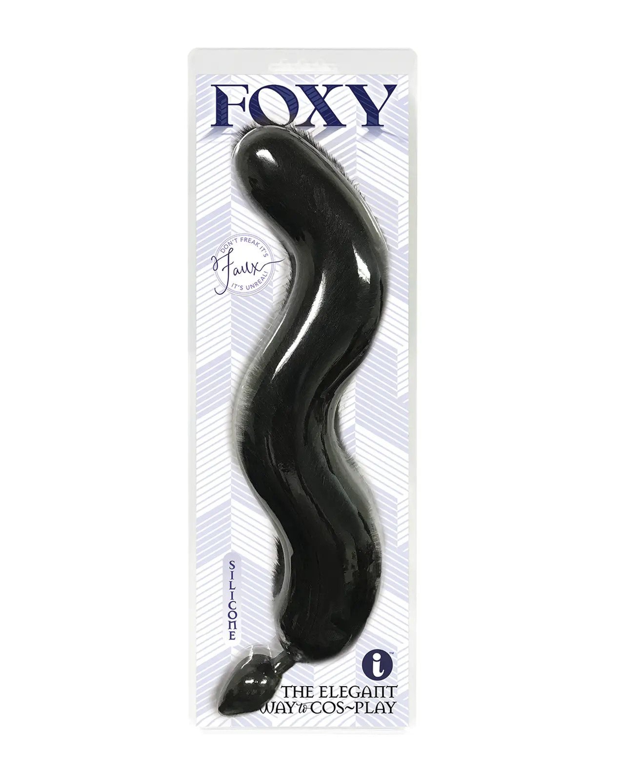 Black Fox Foxy Fox Tail Silicone Butt Plug