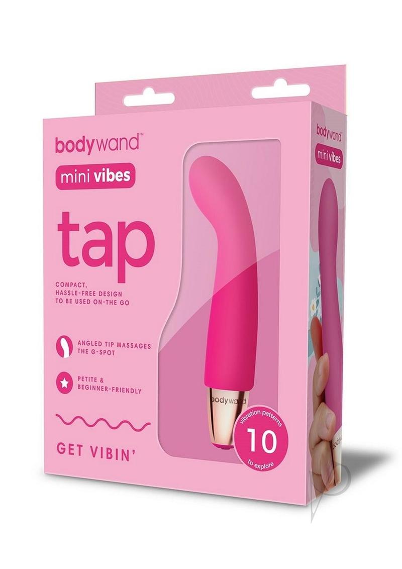 Body Wand tap is a pink mini G spot Vibe
