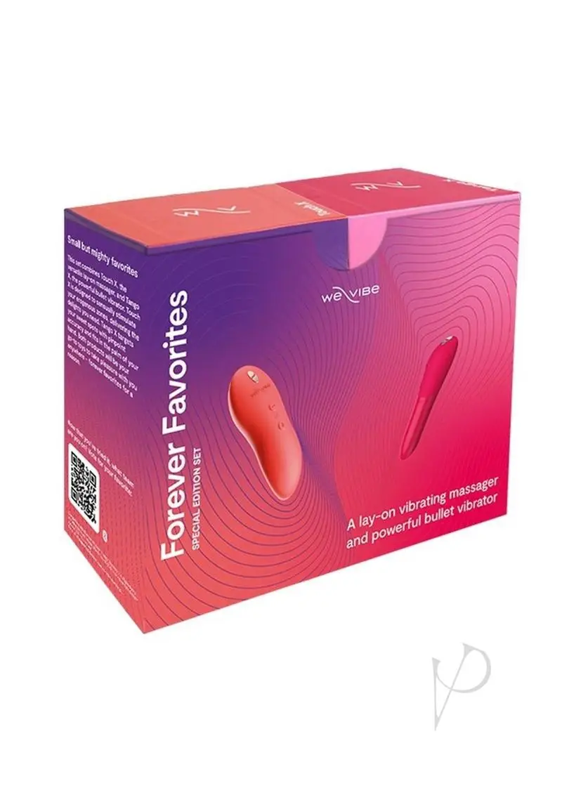 We-Vibe Forever Favorites Set Red/coral. Includes Touch X and Tango X