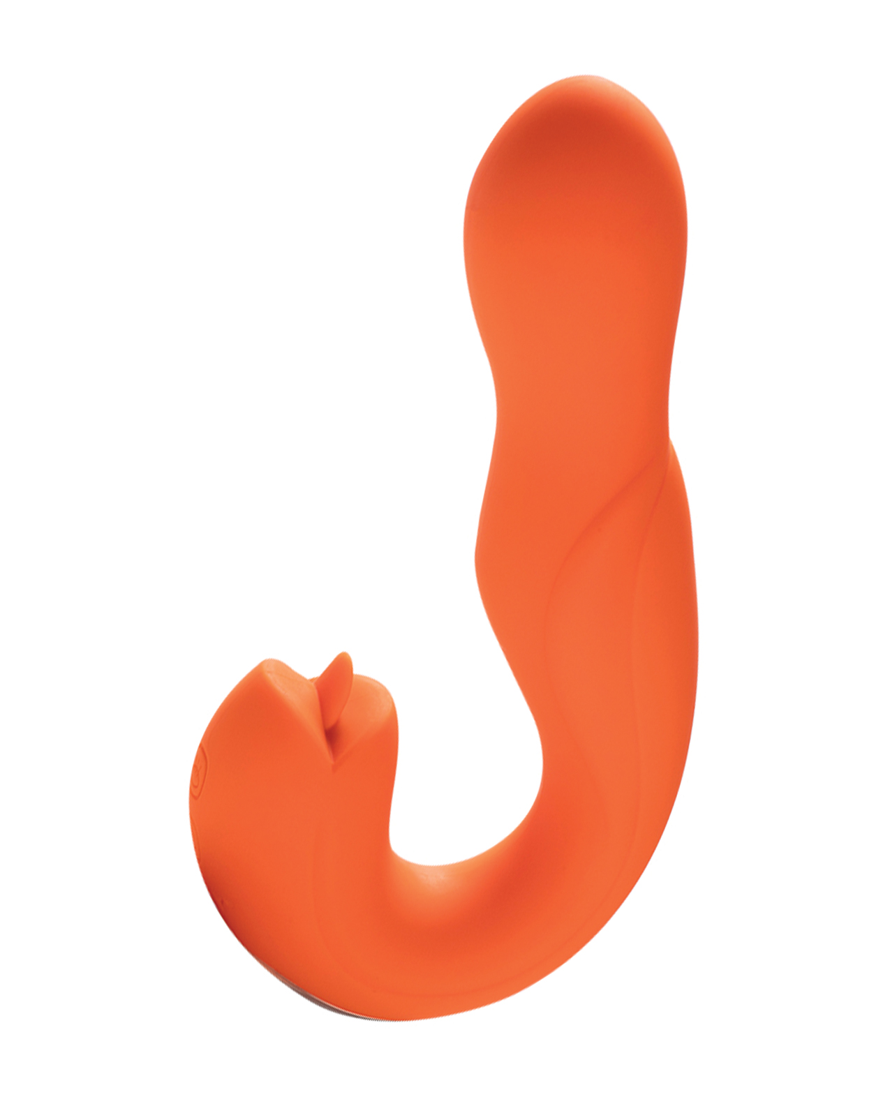 Joi Pro Rotating Head G-Spot Vibrator & Clit Licker w/Remote in Orange