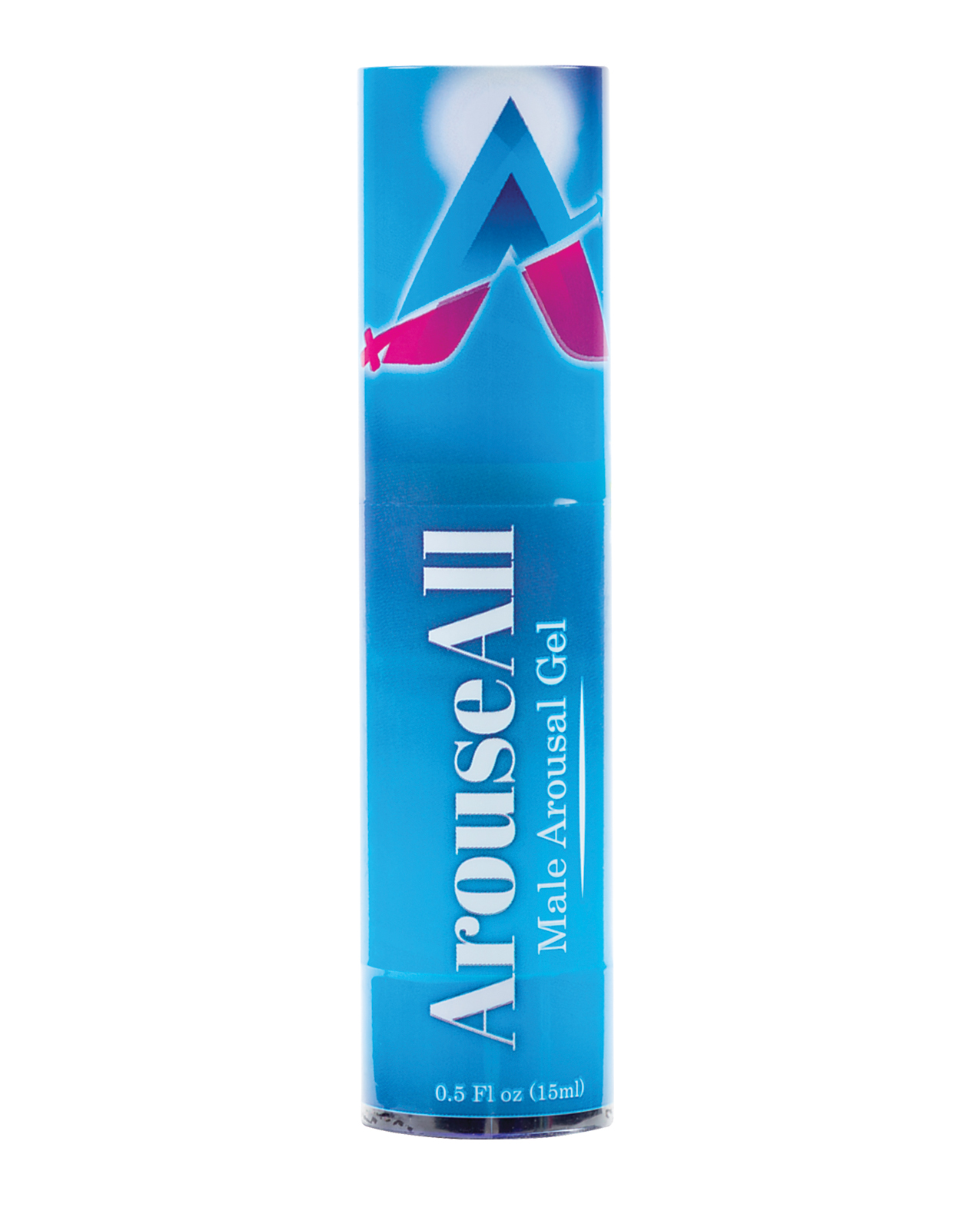 ArouseAll male Stimulating Gel in a blue package