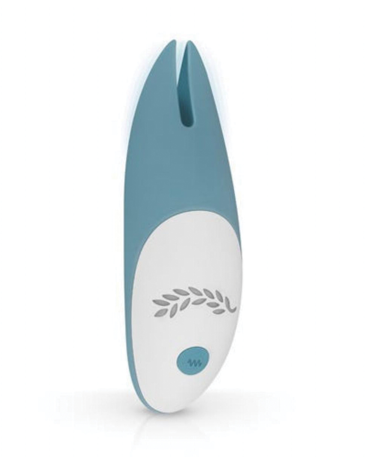 Bloom The Tulip Clit Stimulator in Teal and white