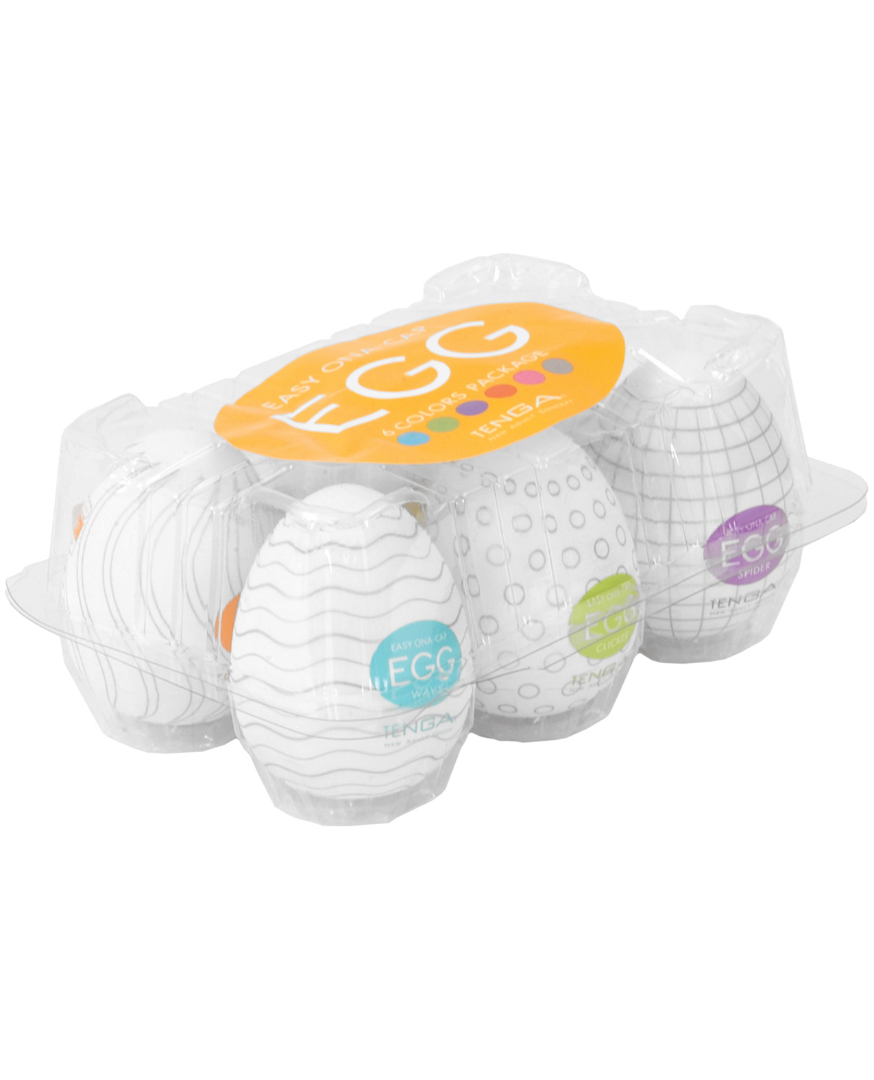 Tenga Egg Variety Display set of 6