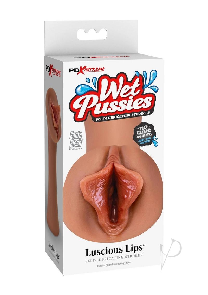 Buy Best PDX Extreme Wet Pussies Luscious Lips - Tan - Sale $22.00