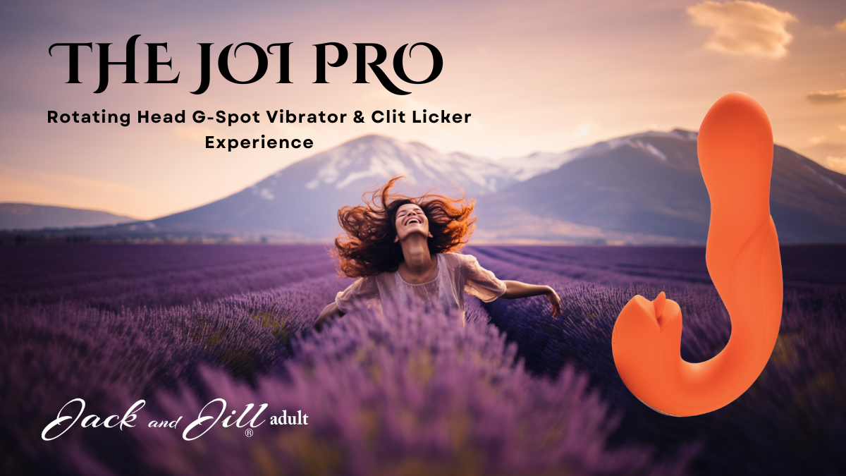 Joi Pro Rotating Head G Spot Vibrator Clit Licker