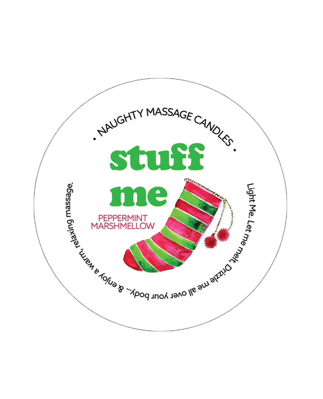 Kama Sutra Mini Massage Holiday Candle - 1.7 oz Stuff Me