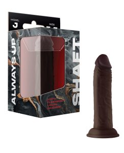 Shaft Model J Flexskin Liquid Silicone Dong Mahogany Box