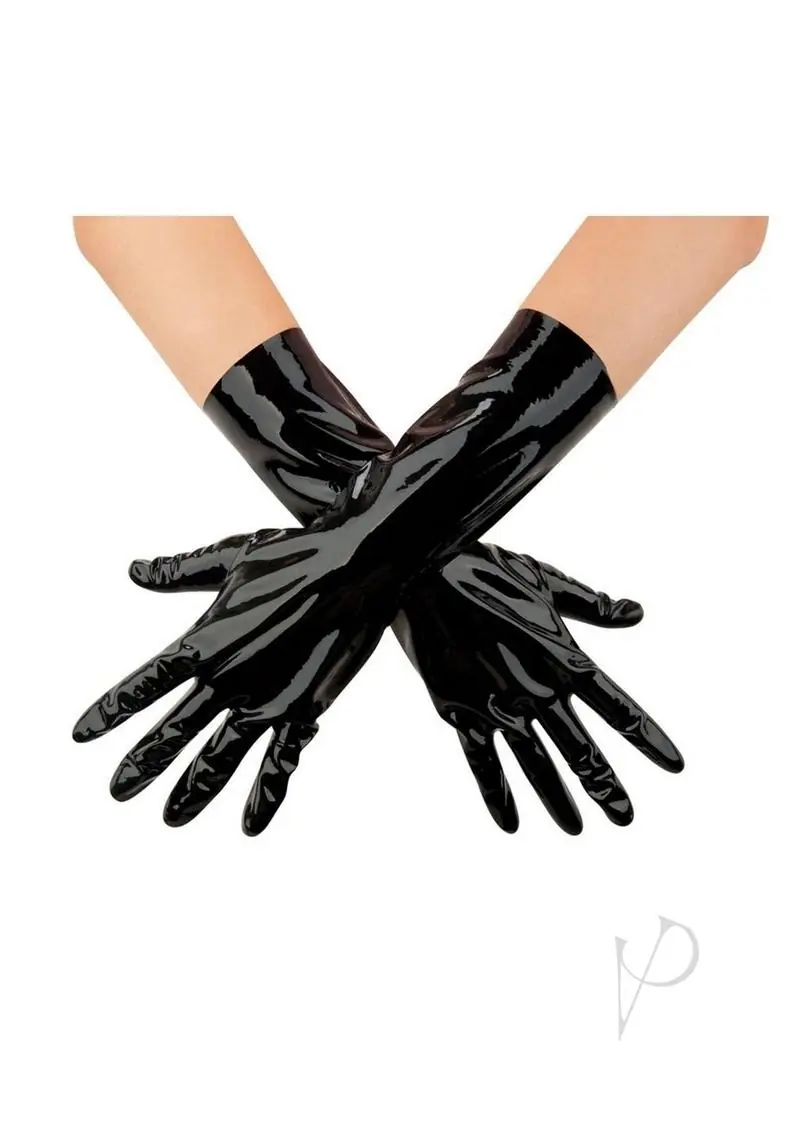 Prowler Red Latex Gloves Lg Black