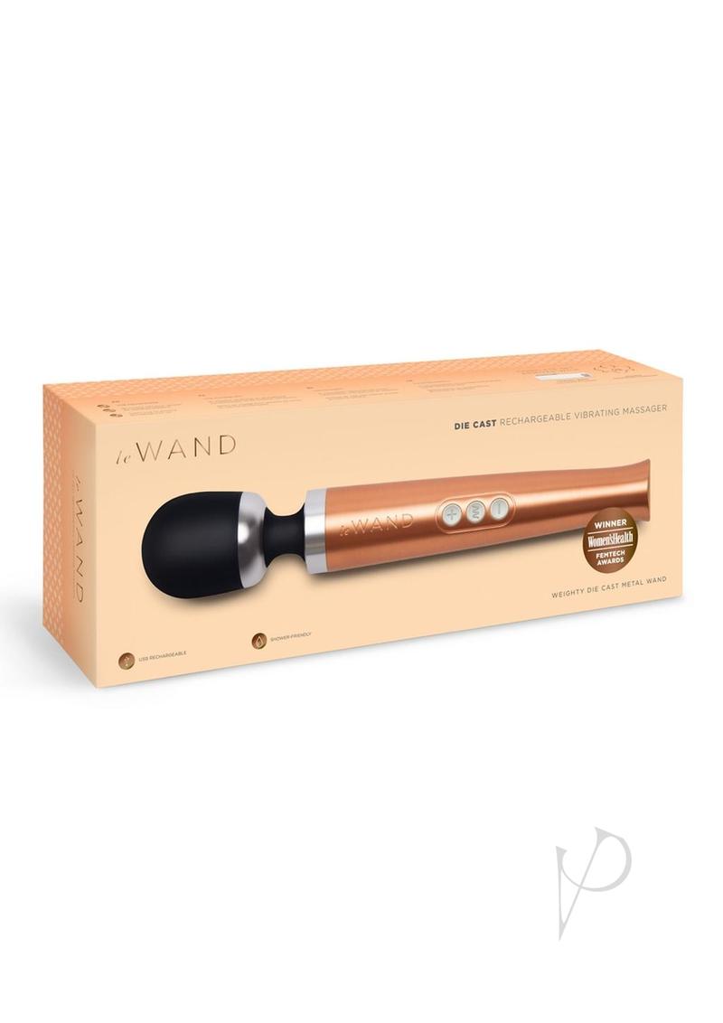 Le Wand Diecast Petite Rechargeable Massager - Rose Gold