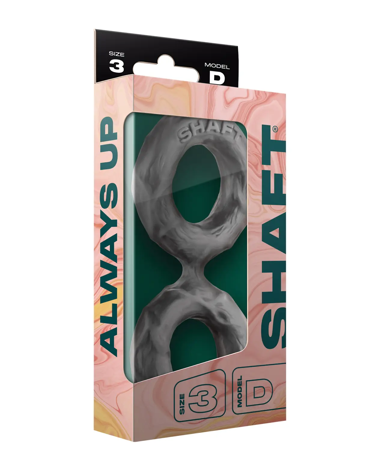Shaft Double C-Ring - Large Gray
