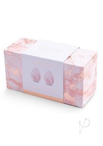 Le Wand Crystal Yoni Eggs Rose Quartz