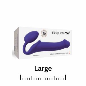 Strap On Me Silicone Bendable Strapless Strap On Large