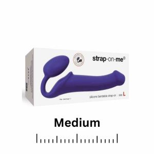 Strap On Me Silicone Bendable Strapless Strap On Medium