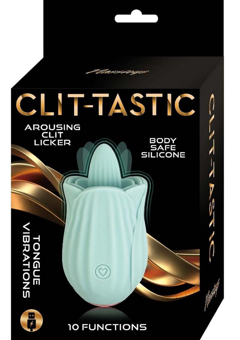 Clit-tastic Arousing Clit Licker Aqua