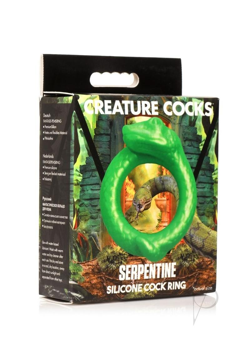 Creature Cocks Serpentine C-ring Green