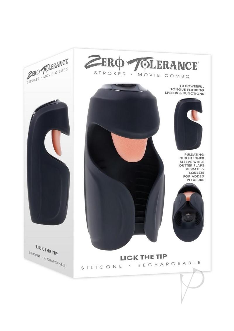 Zero Tolerance Lick The Tip - Black