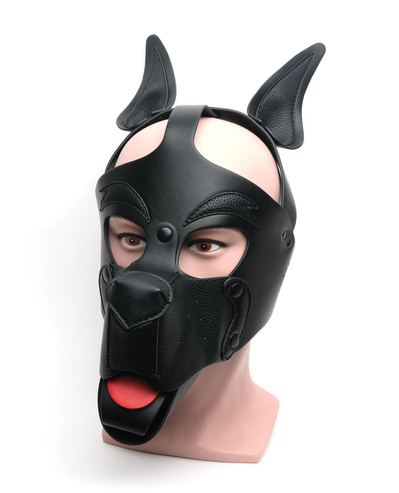 Playful Pup Hood - O/S Black