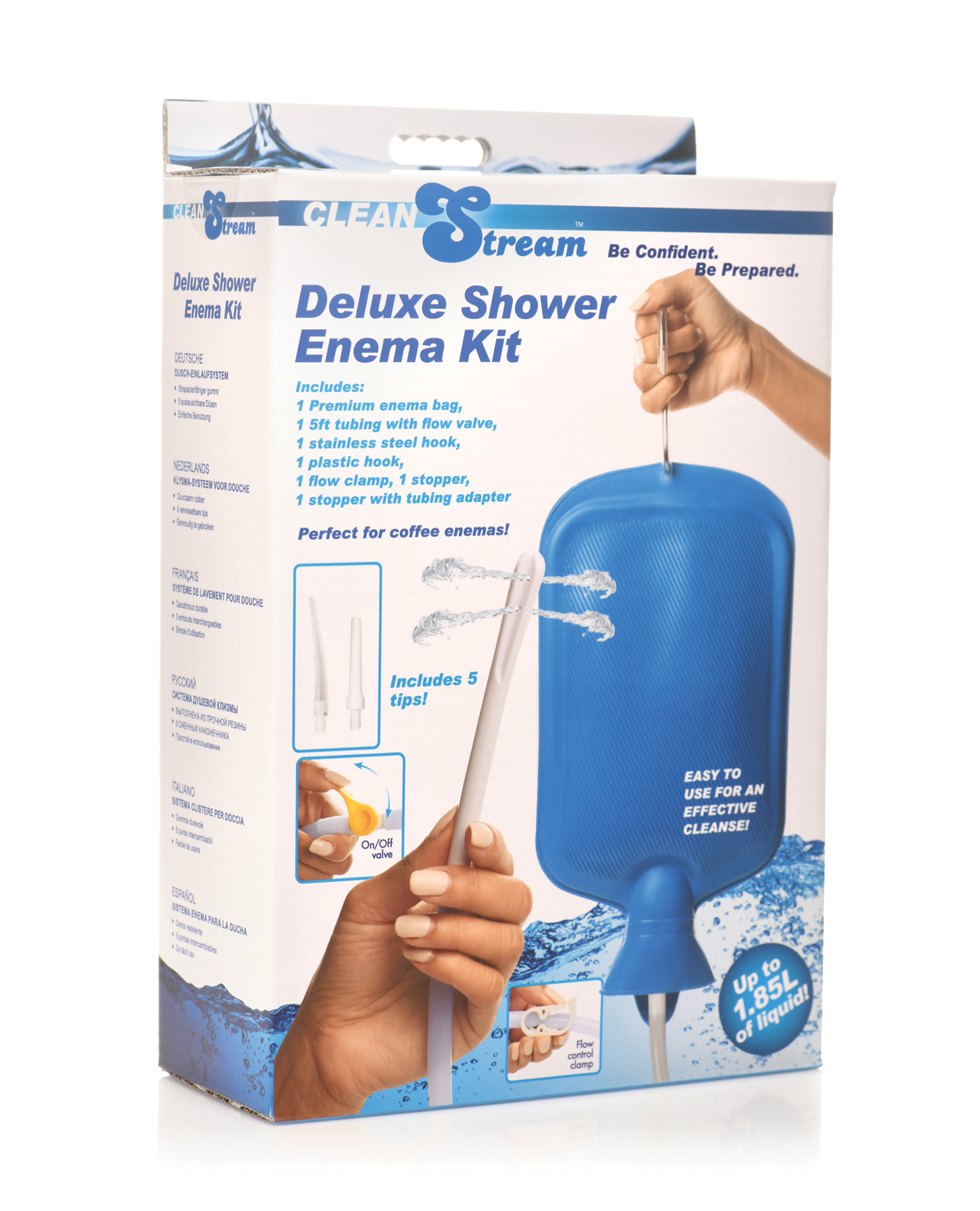 Clean Stream Detox Deluxe Shower Enema Kit