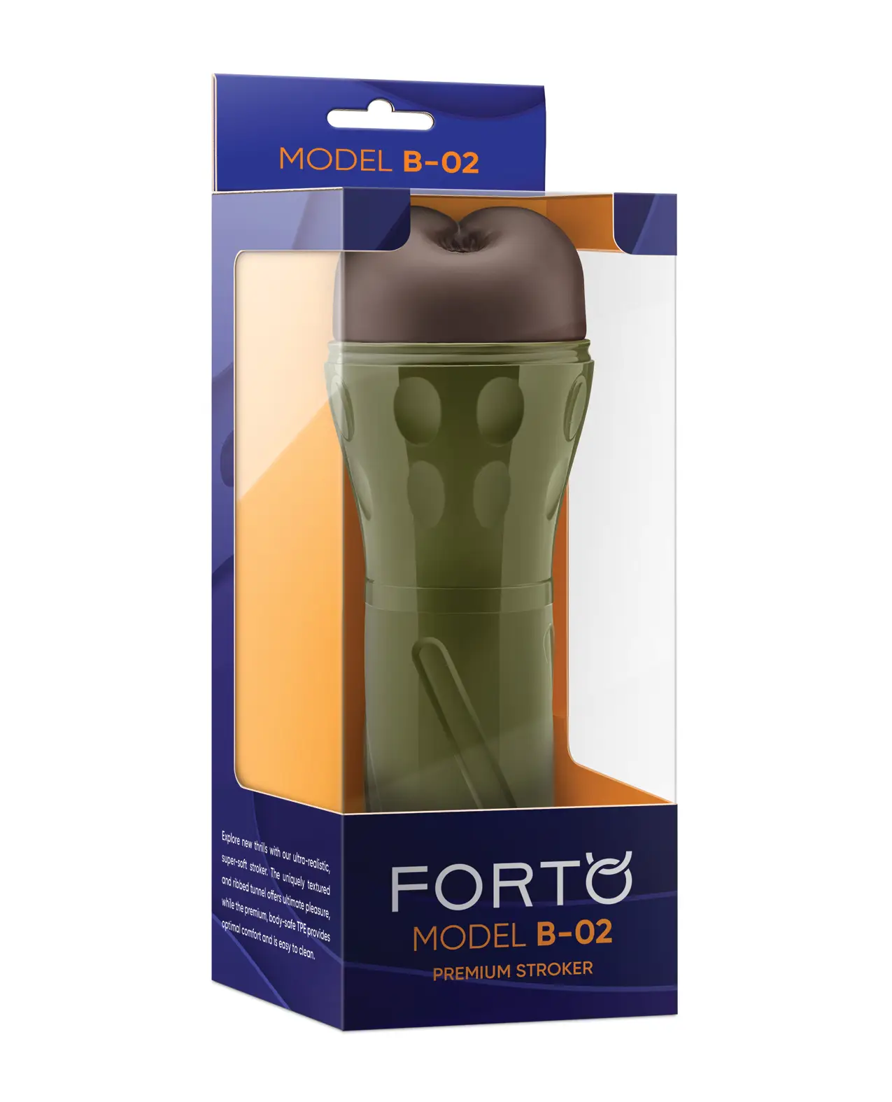 Forto Model B-02 Hard-Skin Ass Masturbator