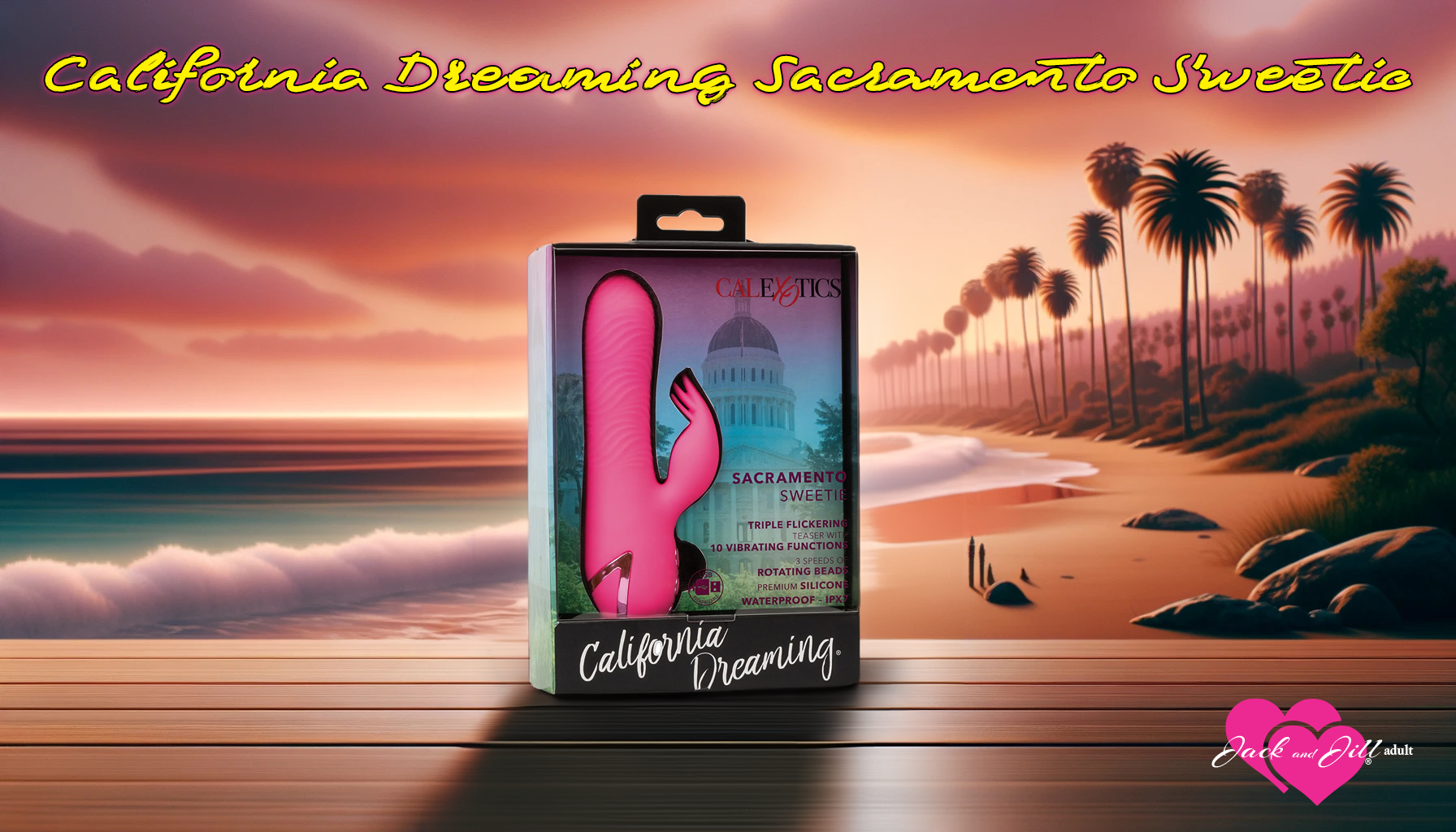 California Dreaming Sacramento Sweetie Vibrator